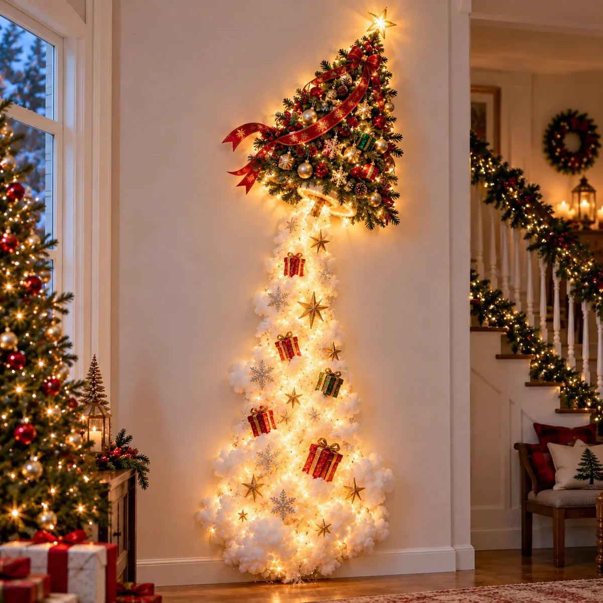 ✨Christmas Magic Trail Wall Light - A Little Christmas Magic, Right on Your Wall🎄