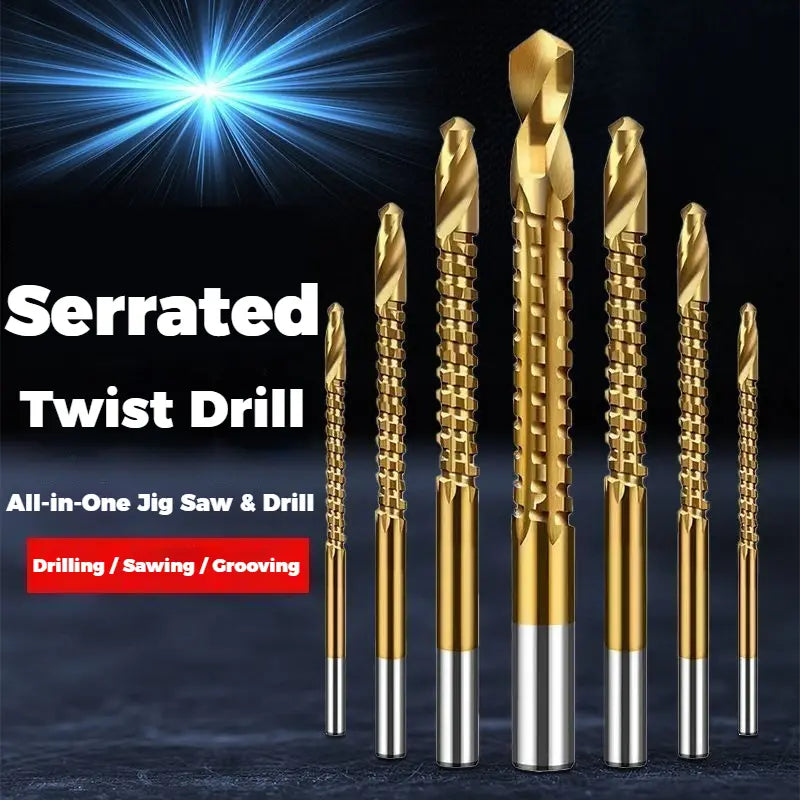 6Counts Metalworking Ideal For Drilling-Multi-use for boring, cutting and polishing⚙️