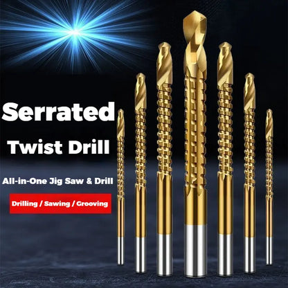 6Counts Metalworking Ideal For Drilling-Multi-use for boring, cutting and polishing⚙️