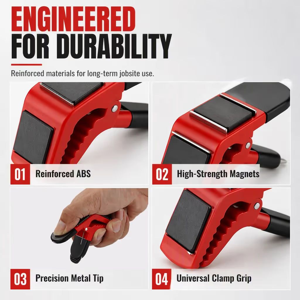 🎨🧲 Magnetic Paint Brush Holder Clip – Hands-Free Universal Clamp for Cleaner, Easier Painting