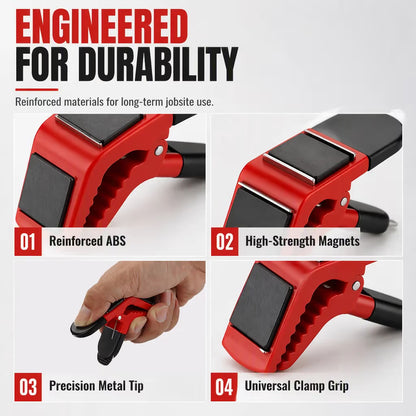 🎨🧲 Magnetic Paint Brush Holder Clip – Hands-Free Universal Clamp for Cleaner, Easier Painting