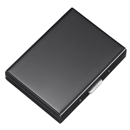 💸 Price Drop! 💰RFID-blocking card holder – stainless steel, slim design, 3 capacities. 📇✨