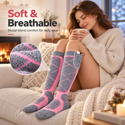 3-Step Temp USB Charging Foot Warm Stockings