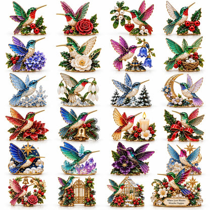 🐦24 Days of Joy in Bloom — Hummingbird Christmas Garden Advent Calendar 2026