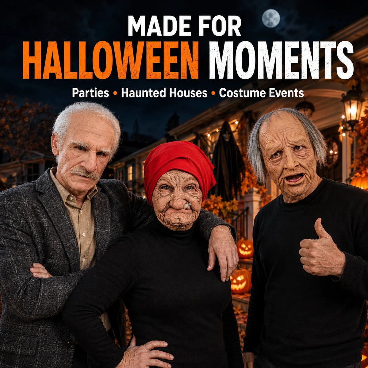 👻Halloween Character Series🔥2026 All New Style Mask Headgear