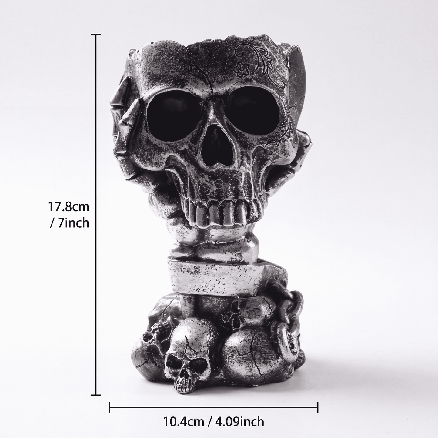 DarkGarden™ Skull & Hand Vase