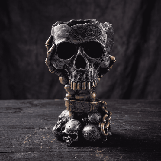 DarkGarden™ Skull & Hand Vase