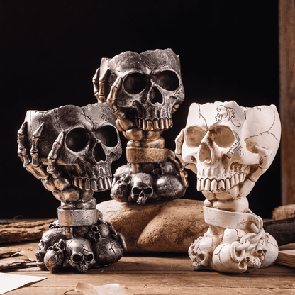 DarkGarden™ Skull & Hand Vase