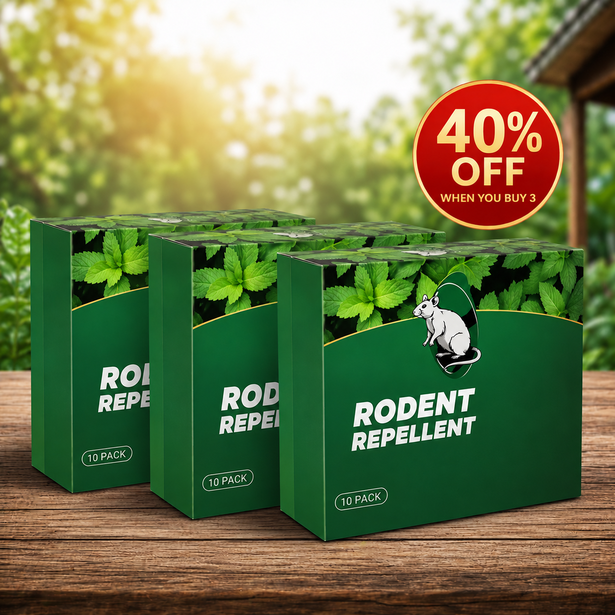 🐭 Natural Essential Oils Pest Repellent Tablets🌿