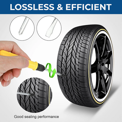 🔥Last Day 50% OFF🔥6OPCS Self-Sealing Tire Repair Rubber Nails Kit with 2 Sizes