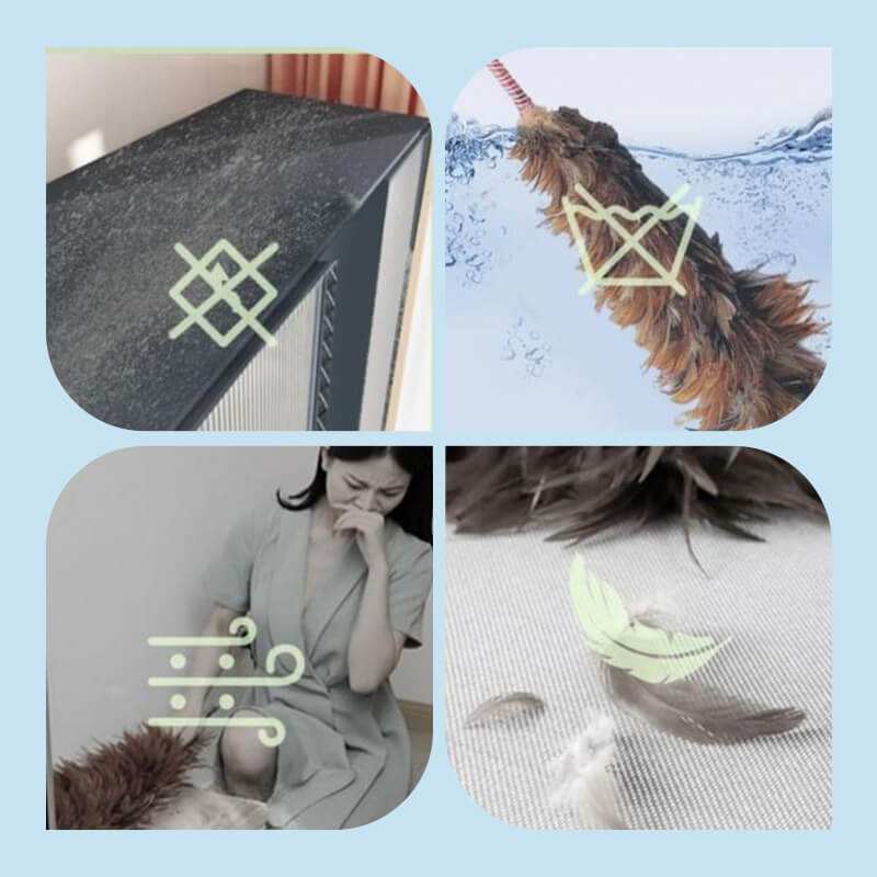 🪶✨ Telescopic Microfiber Duster – 360°, extendable & washable 🏠