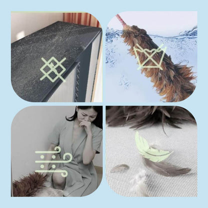 🪶✨ Telescopic Microfiber Duster – 360°, extendable & washable 🏠