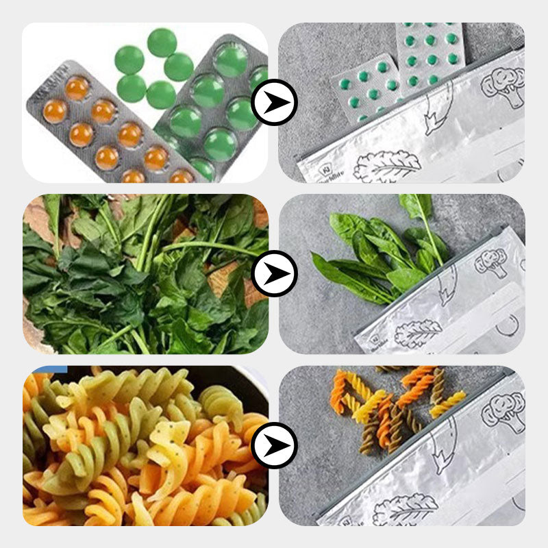 ✨ Reusable Aluminum Foil Food Storage Bags—Keep Your Food Fresher Longer! ✨