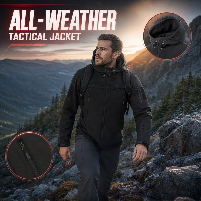 🔥LAST DAY SALE ONLY ￡21.99!!💥 Built for Wind & Rain🌧️Men's Waterproof Insulated Outdoor Jacket