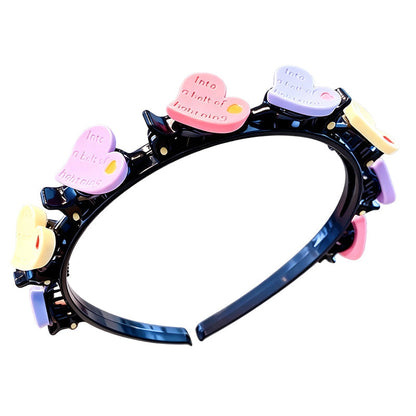 Style Hair Instantly! No-Slip Cartoon Braiding Headband